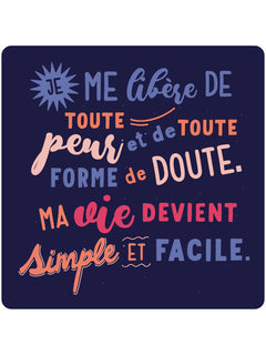 Cartes d'affirmation pour une vie sans stress - 12 cartes pour plus de calme, plus d'équilibre et plus de sérénité