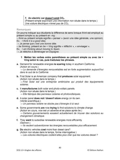 Anglais appliqué aux affaires - DCG - Épreuve 12 - Corrigés applications