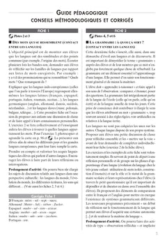 Anglais Cycle 3 Niveau 1