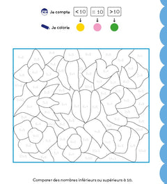 Additions magiques CP - Coloriages malins