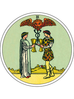 Coffret Tarot original 1909 - Cartes rondes