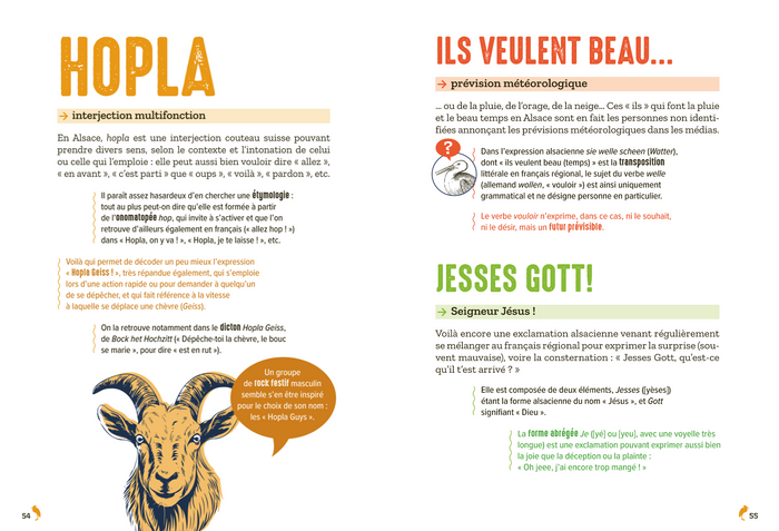 En Alsace ça se dit comme ça !