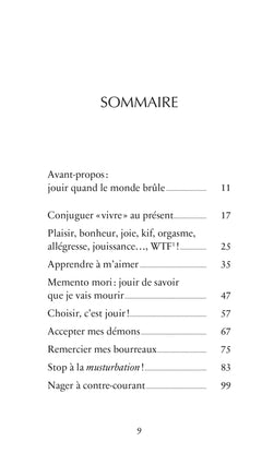 Petit traité de la jouissance - à l'usage de ceux qui en rêvent