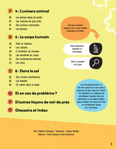 Le livre du microscope