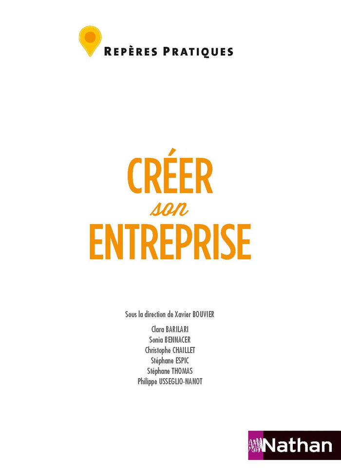 Créer son entreprise - Repères pratiques