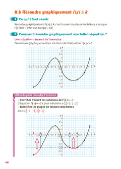 Guide Bac Techno - Mathématiques Enseignement commun Première - Réflexe N°99