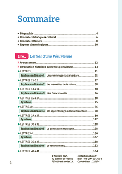 Lettres d'une péruvienne