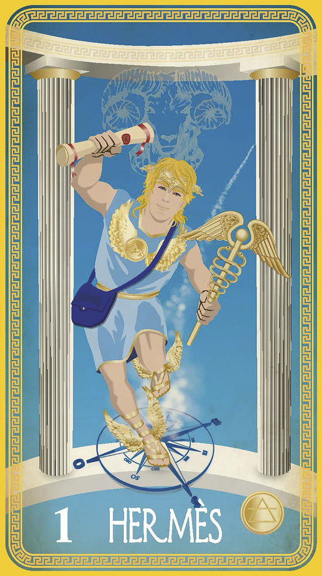 Coffret Olympie Le Tarot des Dieux grecs