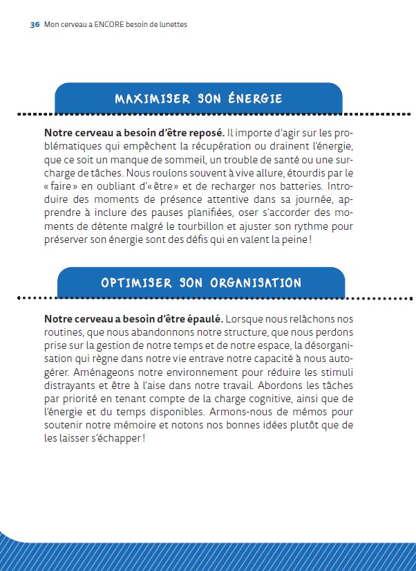 Mon cerveau a encore besoin de lunettes - Le TDAH chez les adolescents et les adultes