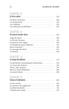 La Genèse de l'Occident - Chroniques des premières civilisations européennes