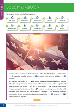 Le cahier de vacances – anglais