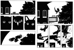 Chats perchés