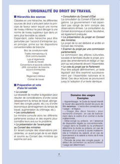 La législation du travail