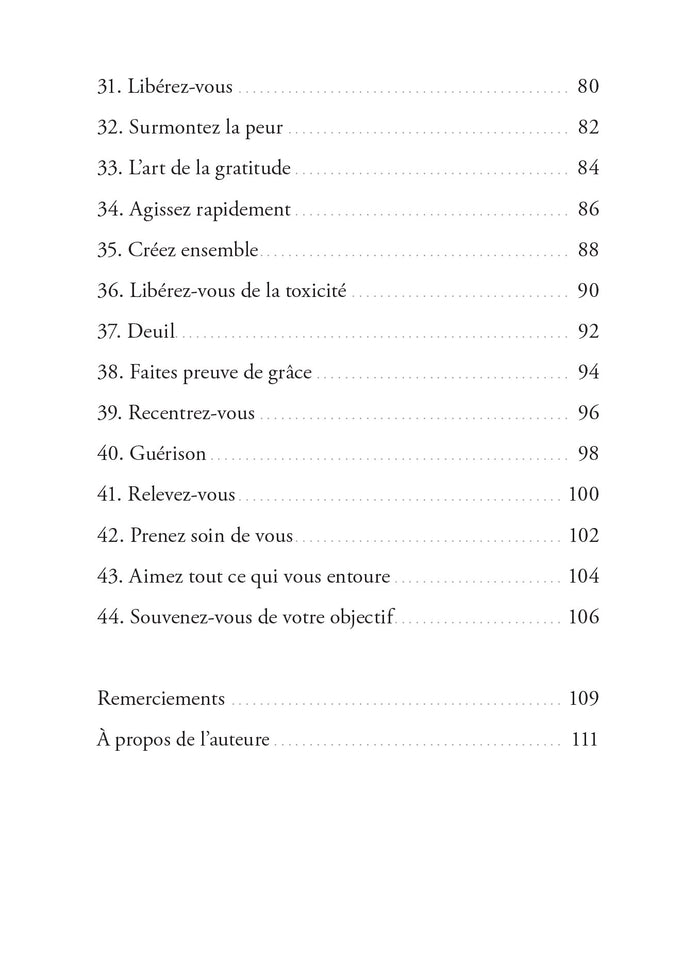 Oracle de l'amour de soi