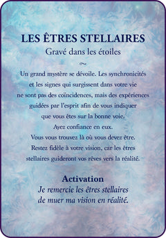 Activations angéliques - Cartes oracle