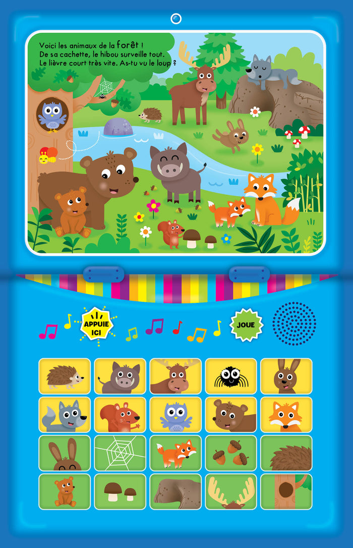 Mon livre tablette - Animaux