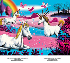 Quand une licorne rencontre un dinosaure