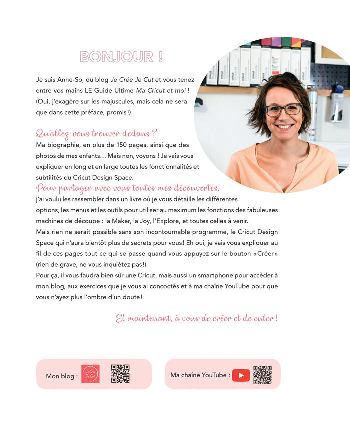 Ma cricut et moi !