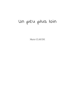 Un peu plus loin