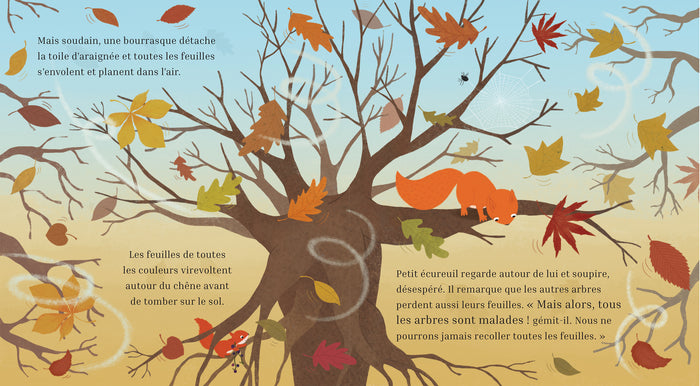 L'automne de petit écureuil NE