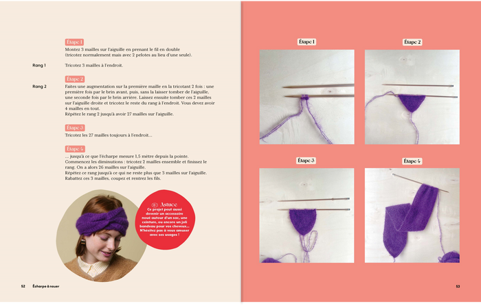 Tricot j'apprends pas à pas en 12 projets