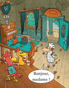 Les P'tites Poules et le manoir hanté