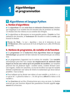 Mes années Bac - Spécialité Maths 1ère
