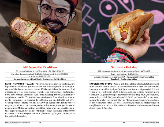 Paris super good street food - Les meilleures adresses pour se régaler