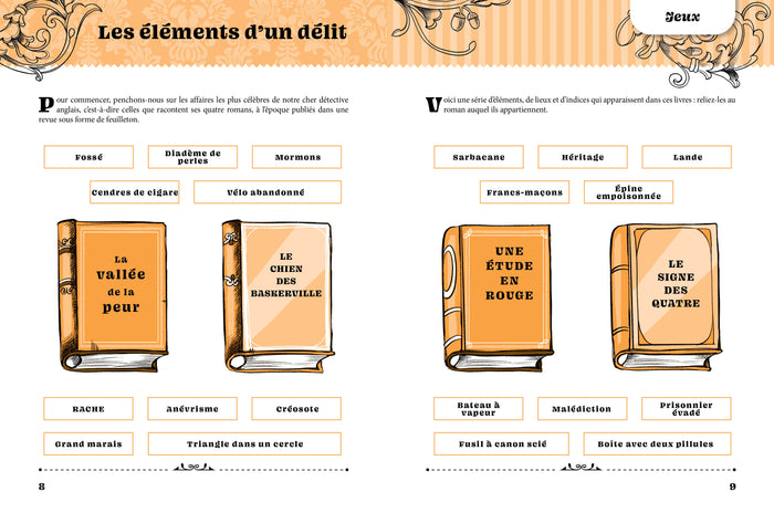 A vos classiques ! Sherlock Holmes - Cahier de jeux et activités