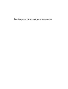 Poésies pour futures et jeunes mamans