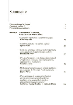 Parler et apprendre, apprendre et réussir