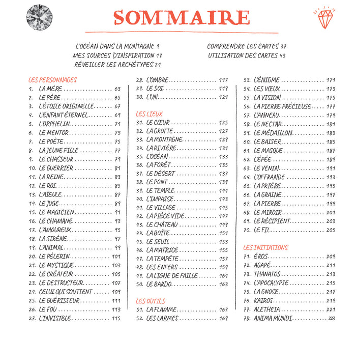 Tarot sauvage et inconnu des archétypes