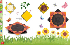 The garden in origami