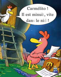 Cocorico Je sais lire ! 1res lectures avec les P'tites Poules - Carmélito le poète Niveau 1
