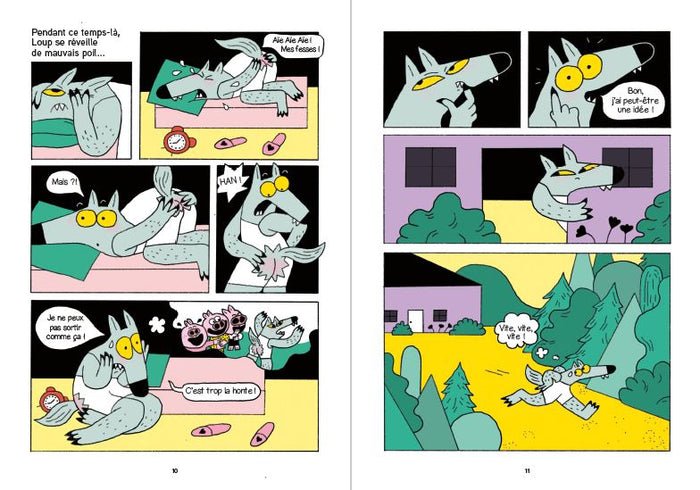 La suite incroyable (mais vraie !) des aventures des trois petits cochons