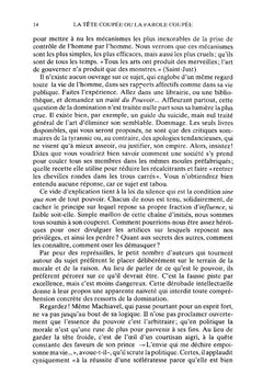 La tête coupée