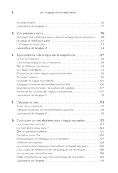 Le langage de la respiration - 20 exercices de Breathwork pour améliorer votre santé physique et émotionnelle