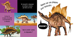 Mon premier livre sonore à toucher - Les dinosaures ne