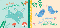 Mes amis de la forêt - Livre en tissu pour bébé