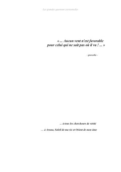 Les grandes questions existentielles