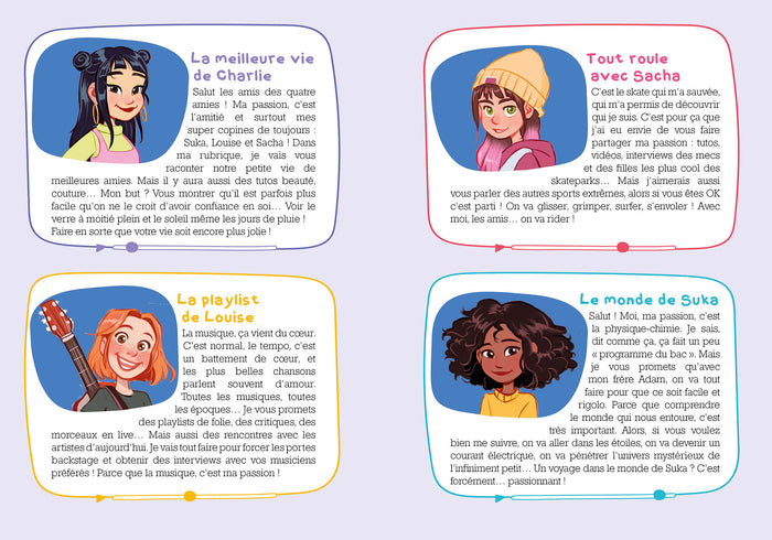 Les influenceuses - Tome 03 : 4MIES en vacances