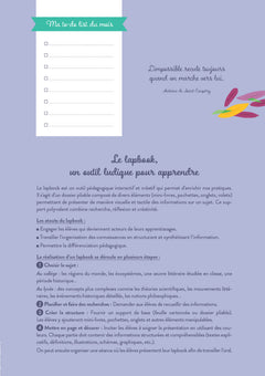 Mon organiseur de prof de collège lycée 2025-2026