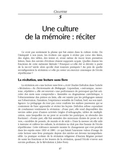 L'école et l'écriture obligatoire