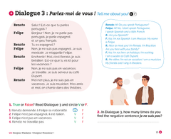 Méthode Le français pour tous/French for everyone niveau A1-A2
