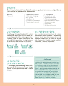 Le guide des tissus - 65 fiches pour choisir et coudre ses tissus