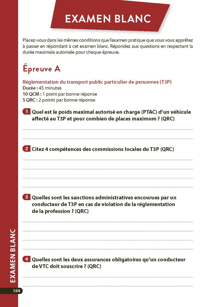 Réussir le concours VTC - Devenir chauffeur : la préparation complète à l'examen