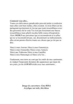 Comment vous dire...