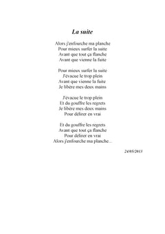 Comment vous dire...