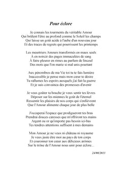 Comment vous dire...