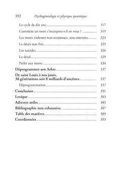 Psychogénéalogie et physique quantique